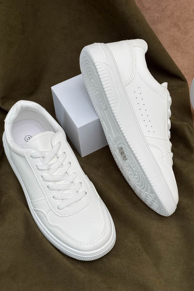 Кеди чоловічі, колір білий, 248RR194