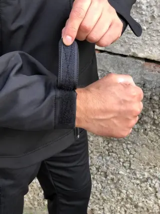 Тактична куртка Soft Shell Чорна