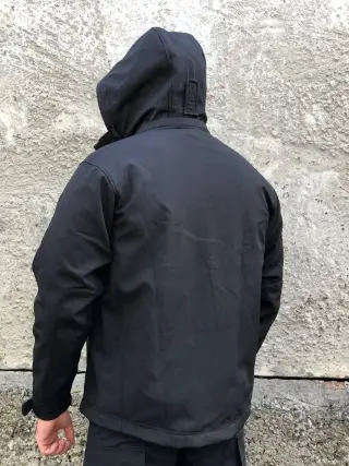 Тактична куртка Soft Shell Чорна