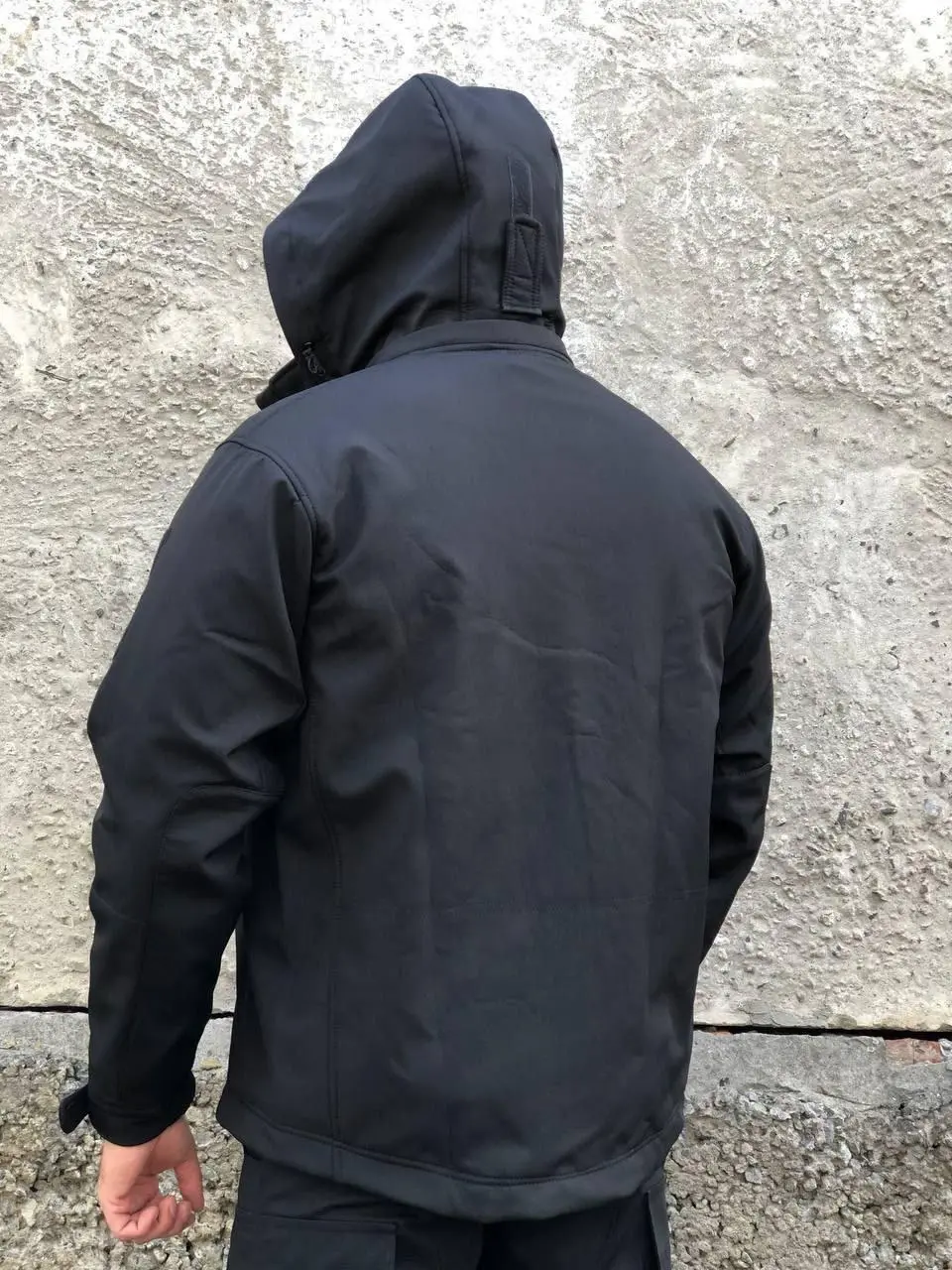 Тактична куртка Soft Shell Чорна