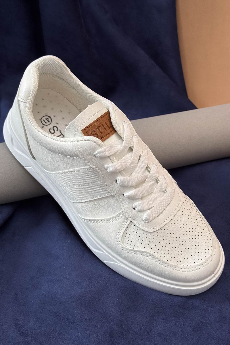 Кеди чоловічі, колір білий, 248RR121