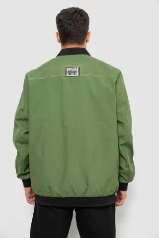 Куртка чоловіча демісезонна, колір зелений, 244R7006-10