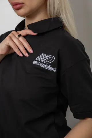 Спортивний костюм жіночий, колір чорний, 221R102-5