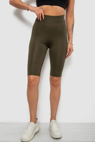 Треки жіночі однотонні, колір хакі, 214R340