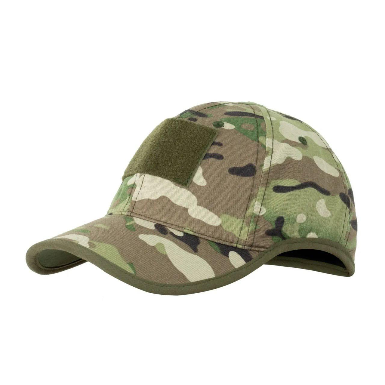 Tactical baseball cap light Multicam with headphone cutout Twill