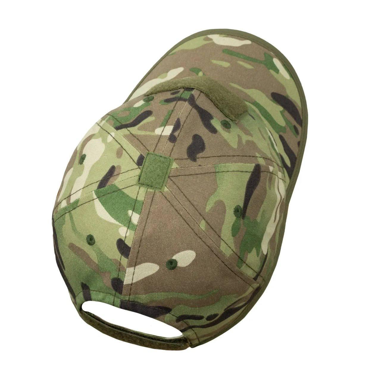 Tactical baseball cap light Multicam with headphone cutout Twill