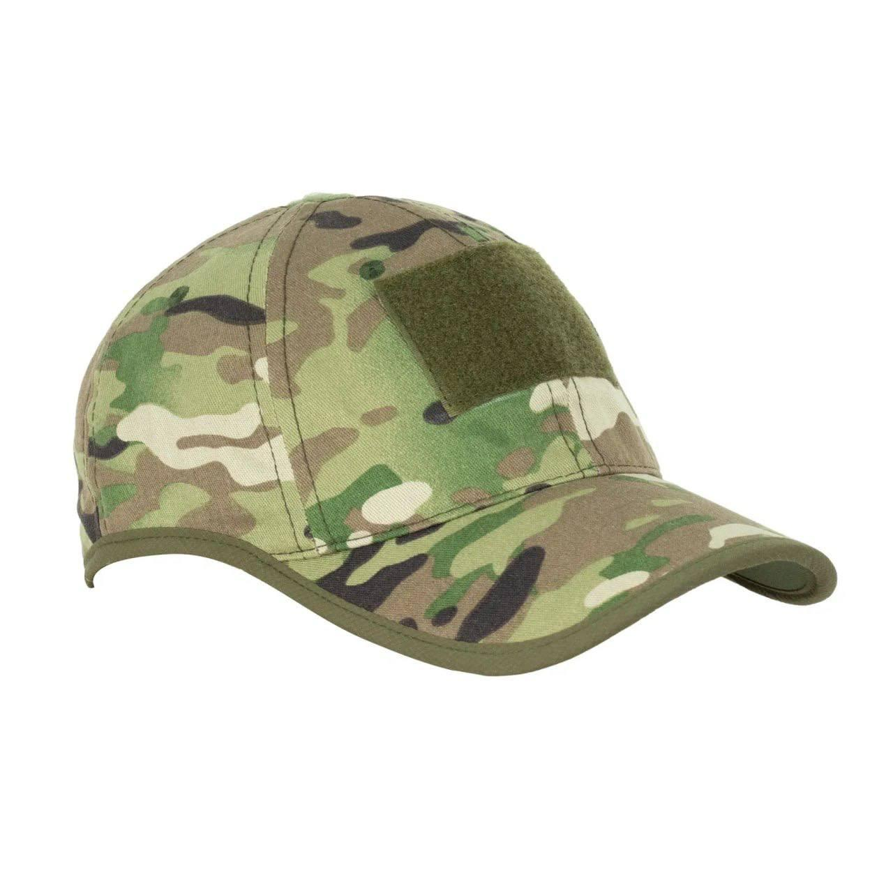 Tactical baseball cap light Multicam with headphone cutout Twill