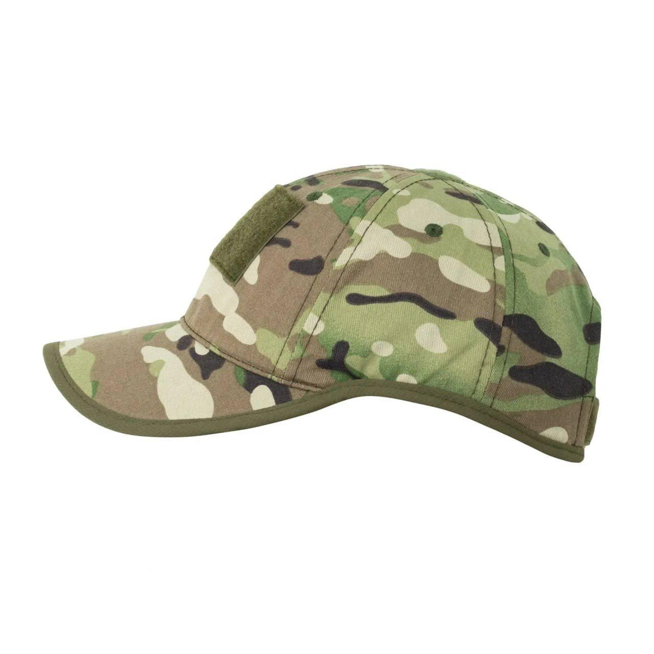 Tactical baseball cap light Multicam with headphone cutout Twill