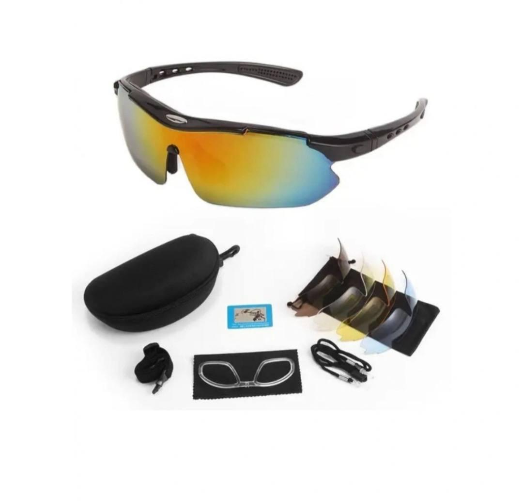 Очки тактические OAKLEY (5 линз) с поляризацией