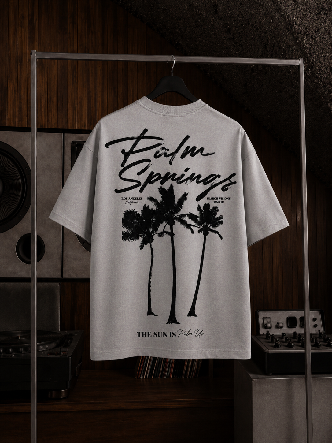 Grey Palm T-Shirt