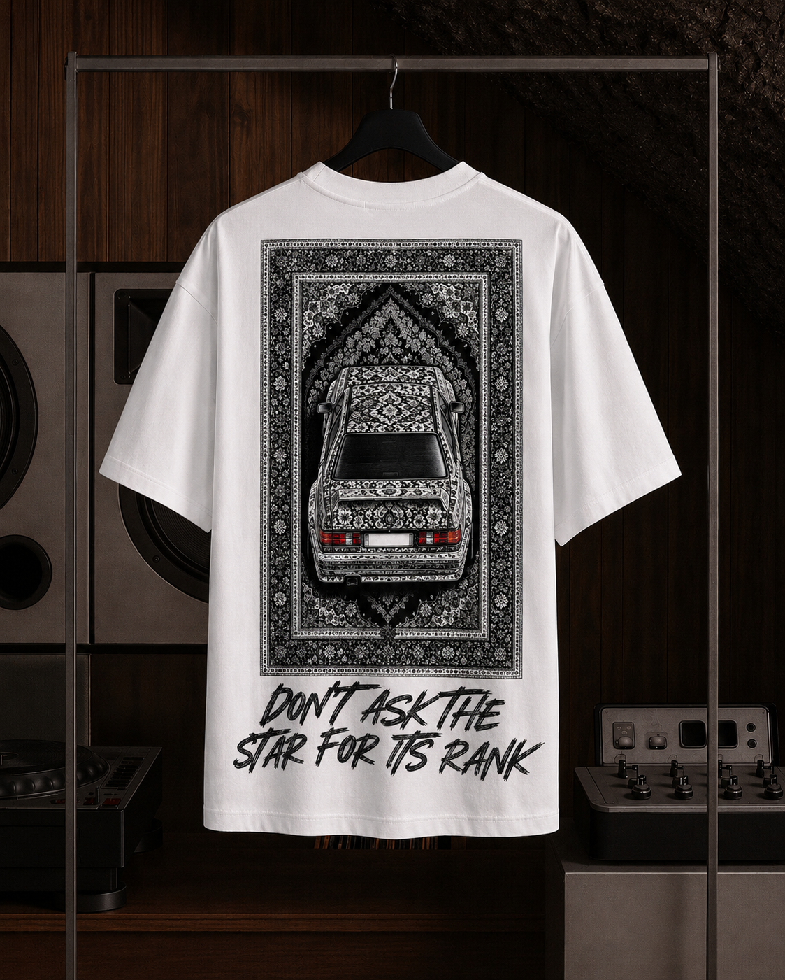 White Car T-Shirt