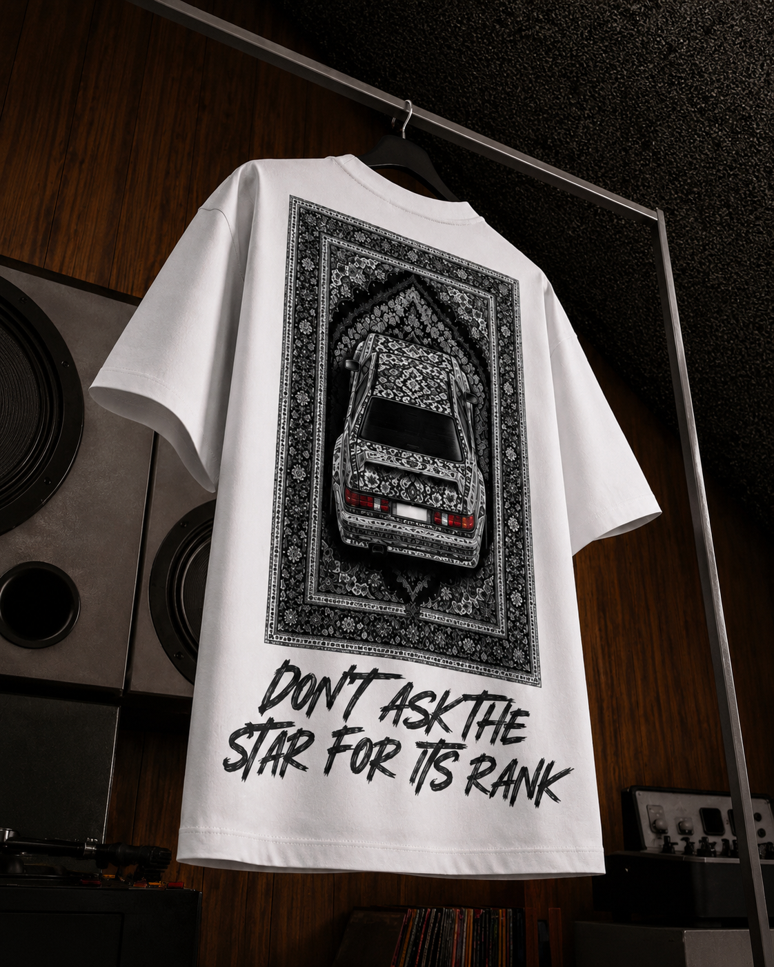 White Car T-Shirt