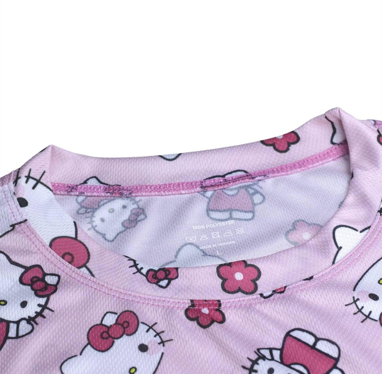 Футболка Hello Kitty Рожева