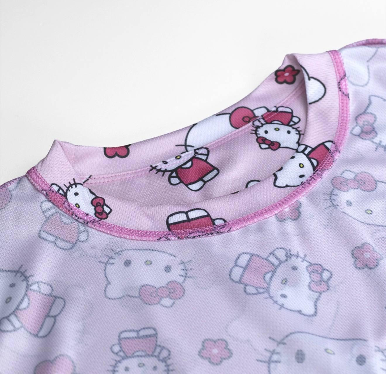 Футболка Hello Kitty Рожева