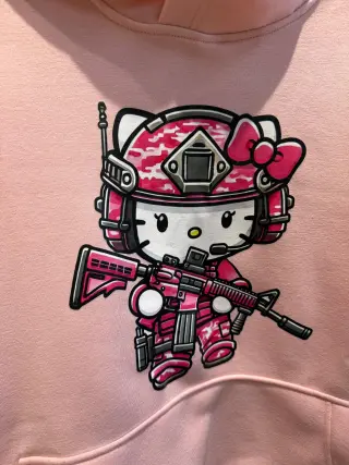 Pink Hello Kitty Hoodie Good Kitty
