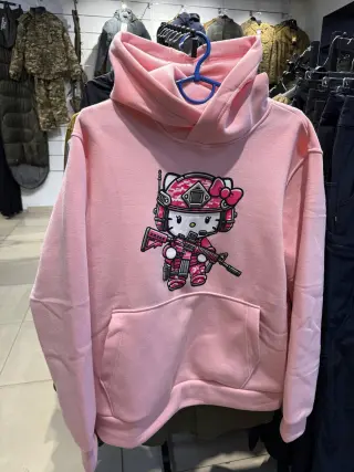 Pink Hello Kitty Hoodie Good Kitty