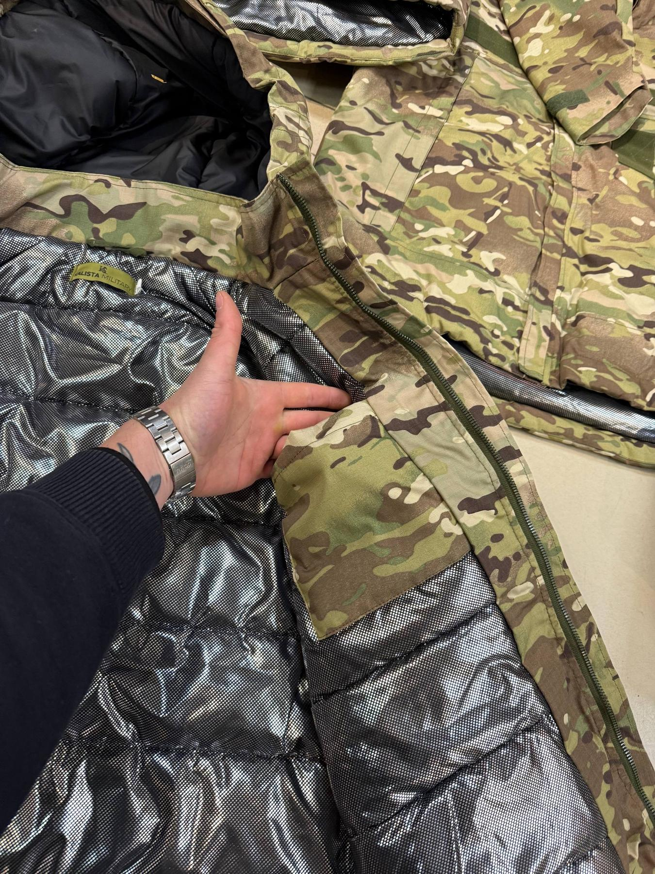 Куртка зимняя SoftShell Max-Heat coyote V&T