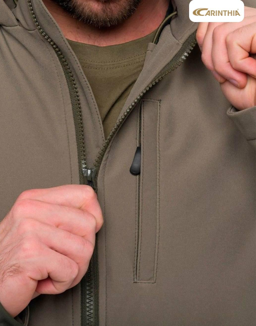 Carinthia Loftshell Climate Olive Jacket