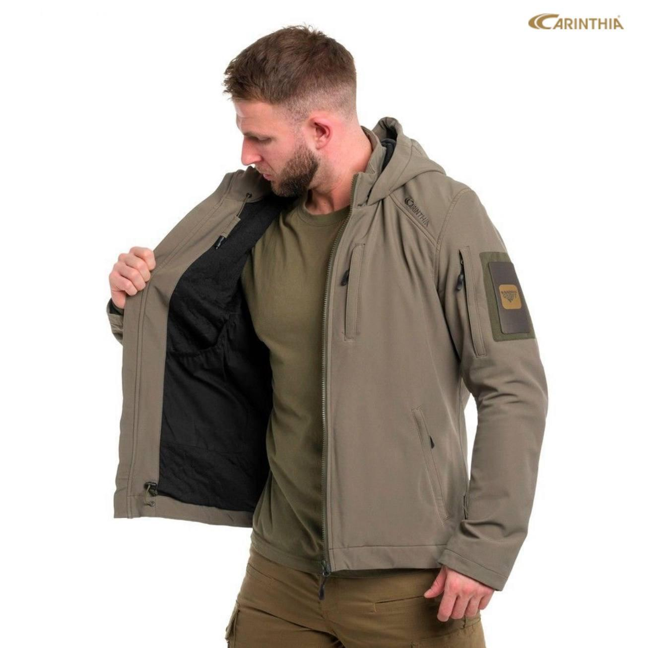 Carinthia Loftshell Climate Olive Jacket