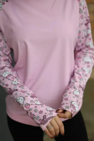 Рашгард Рожевий Hello Kitty