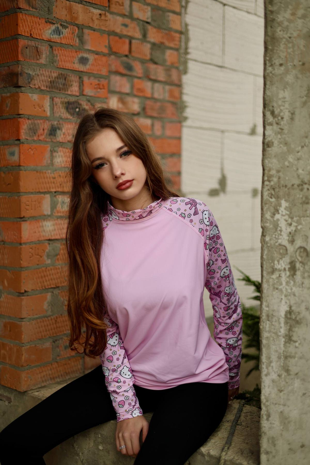 Рашгард Рожевий Hello Kitty
