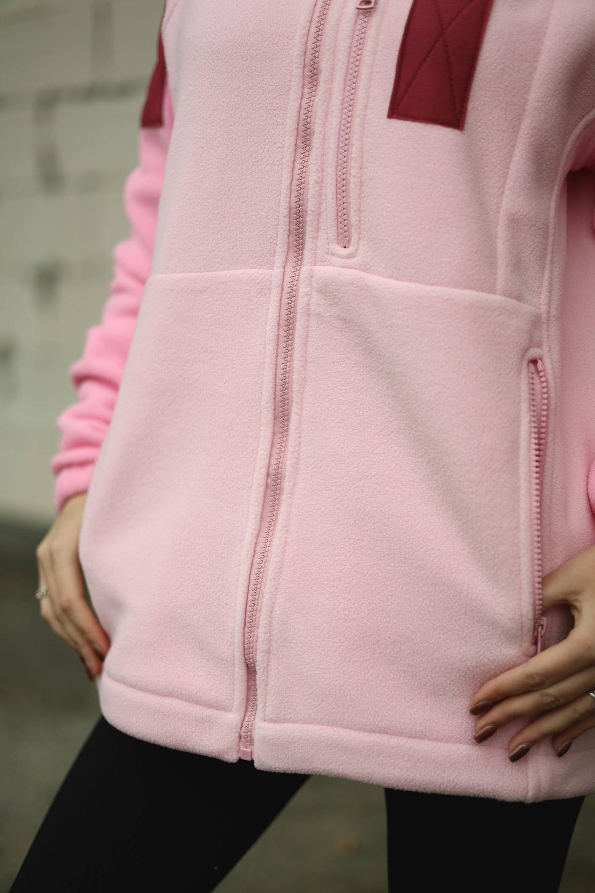 Pink Fleece Jacket