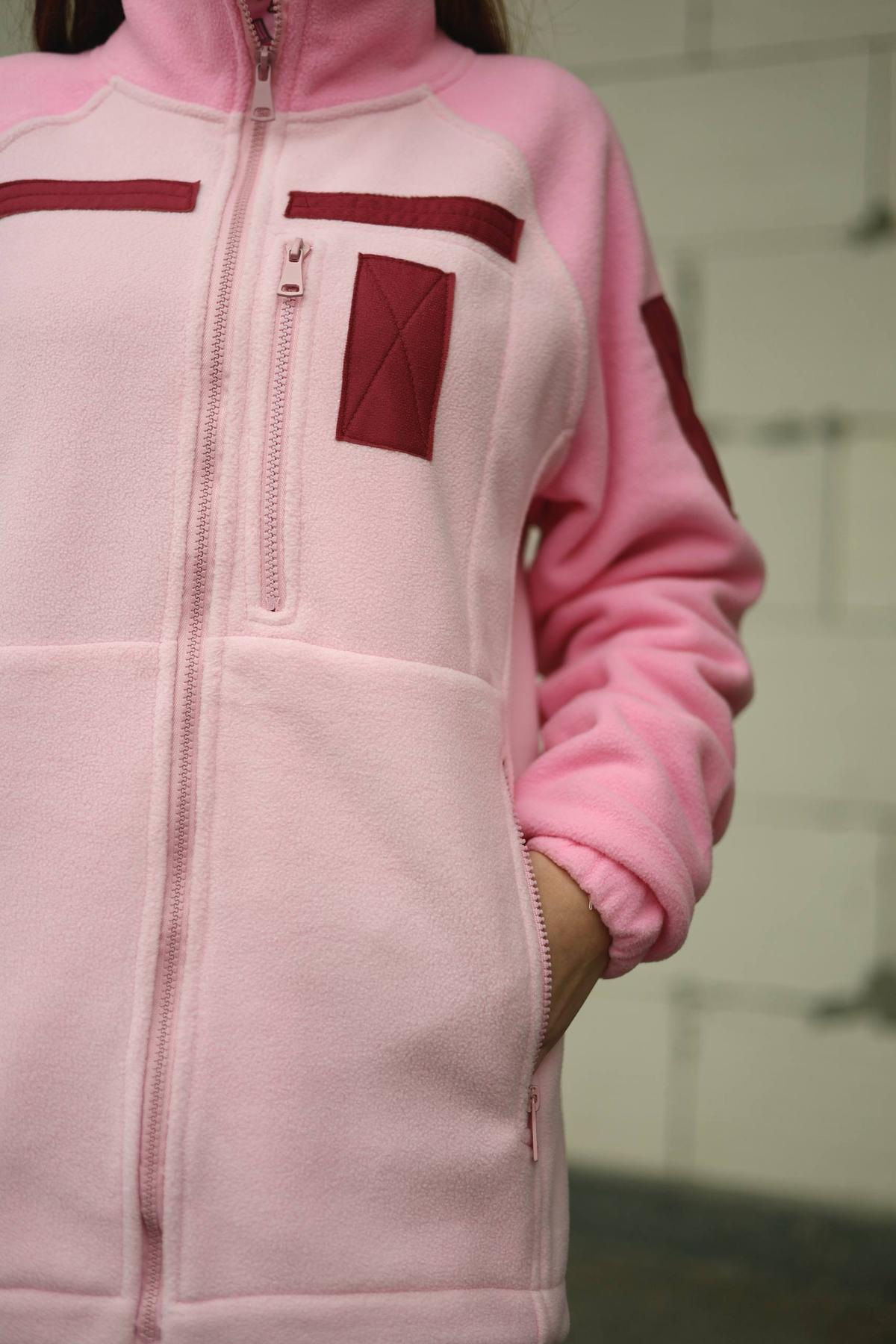 Pink Fleece Jacket