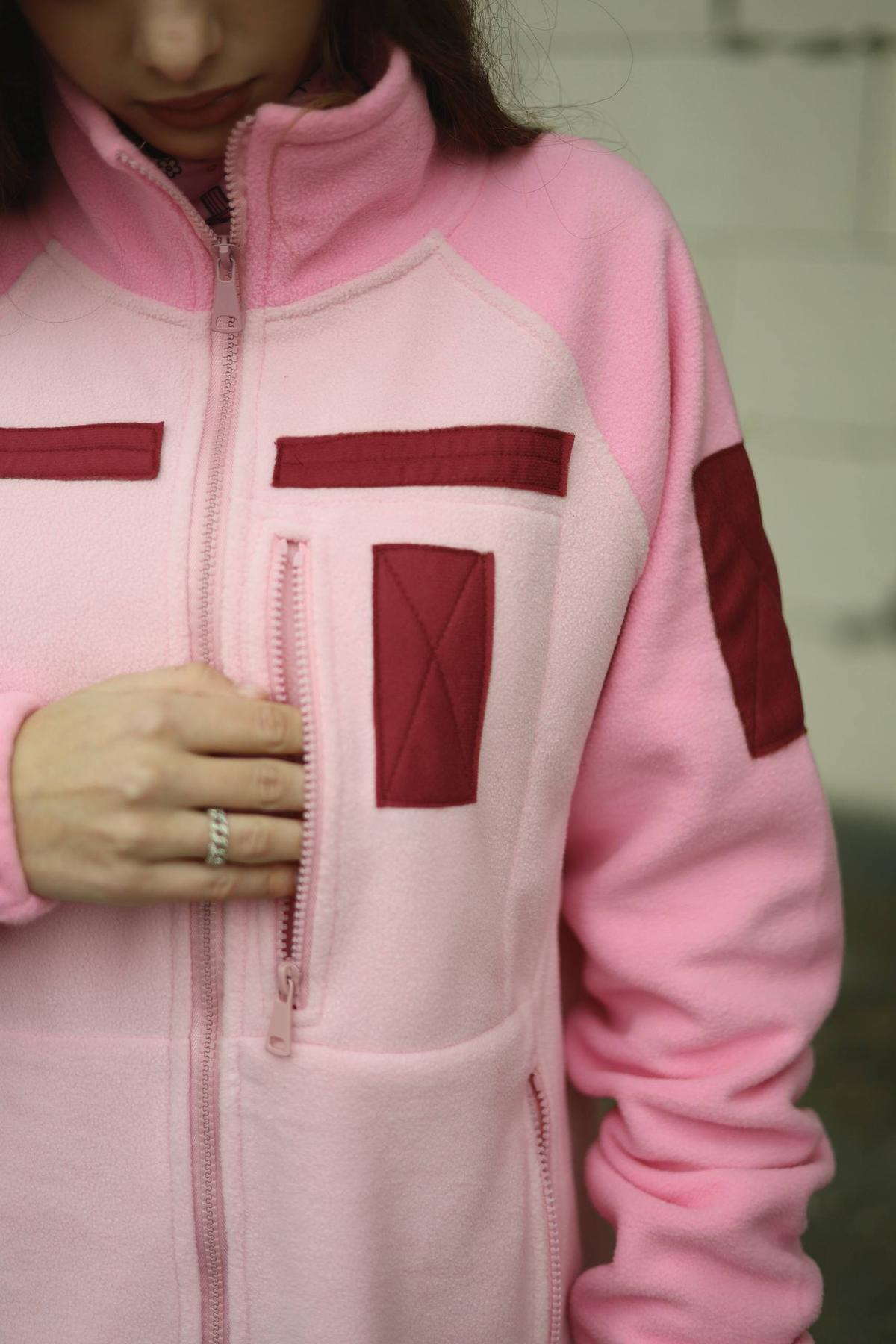 Pink Fleece Jacket