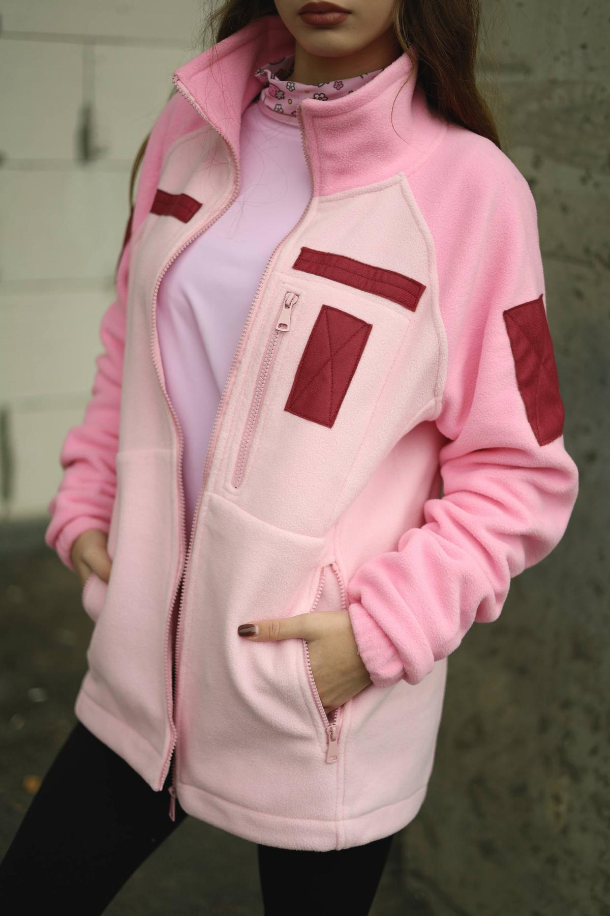 Pink Fleece Jacket