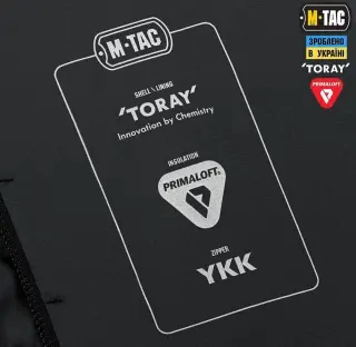 Куртка M-Tac Jarl Primaloft Black