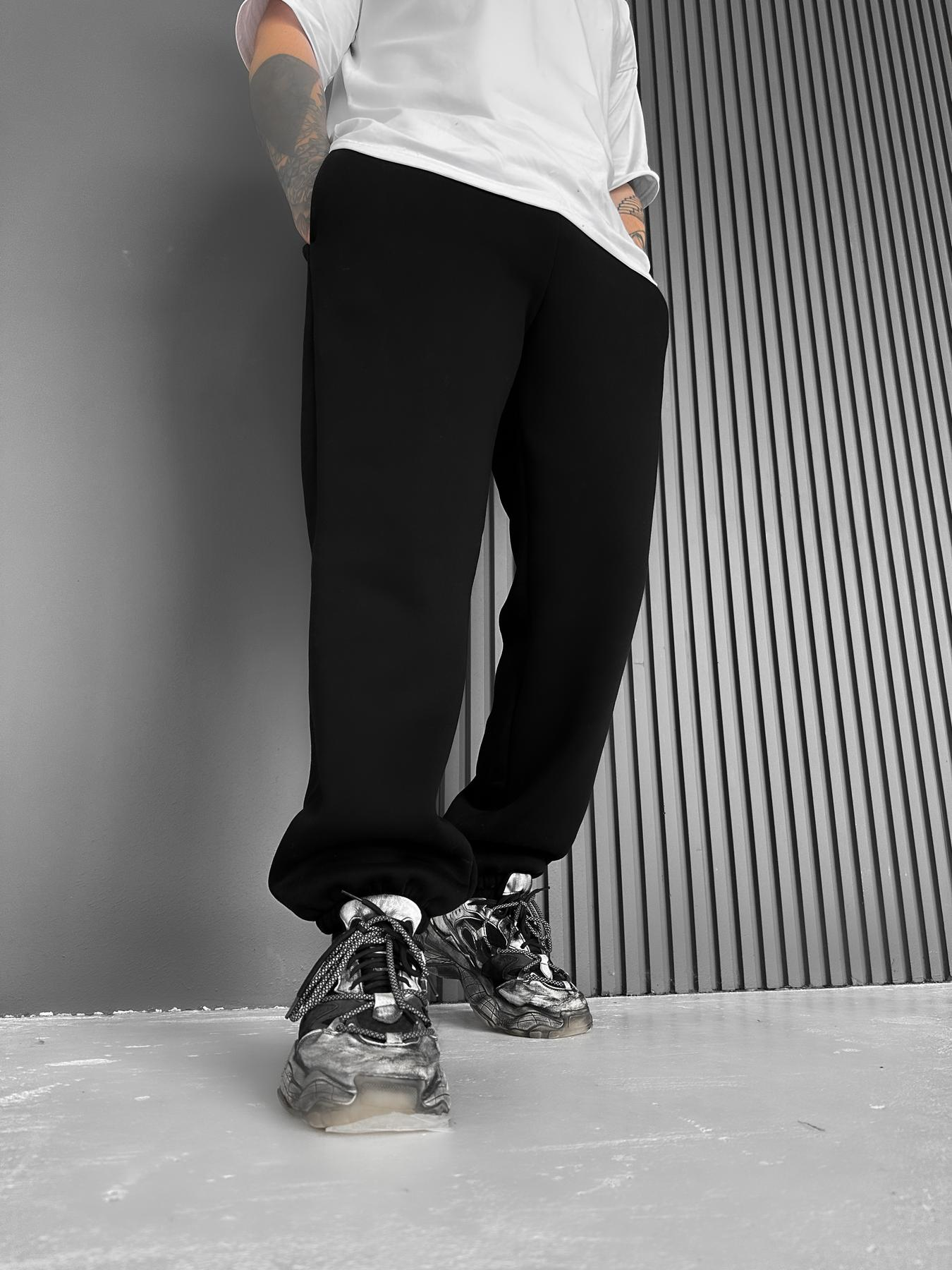 Black Fleece Pants