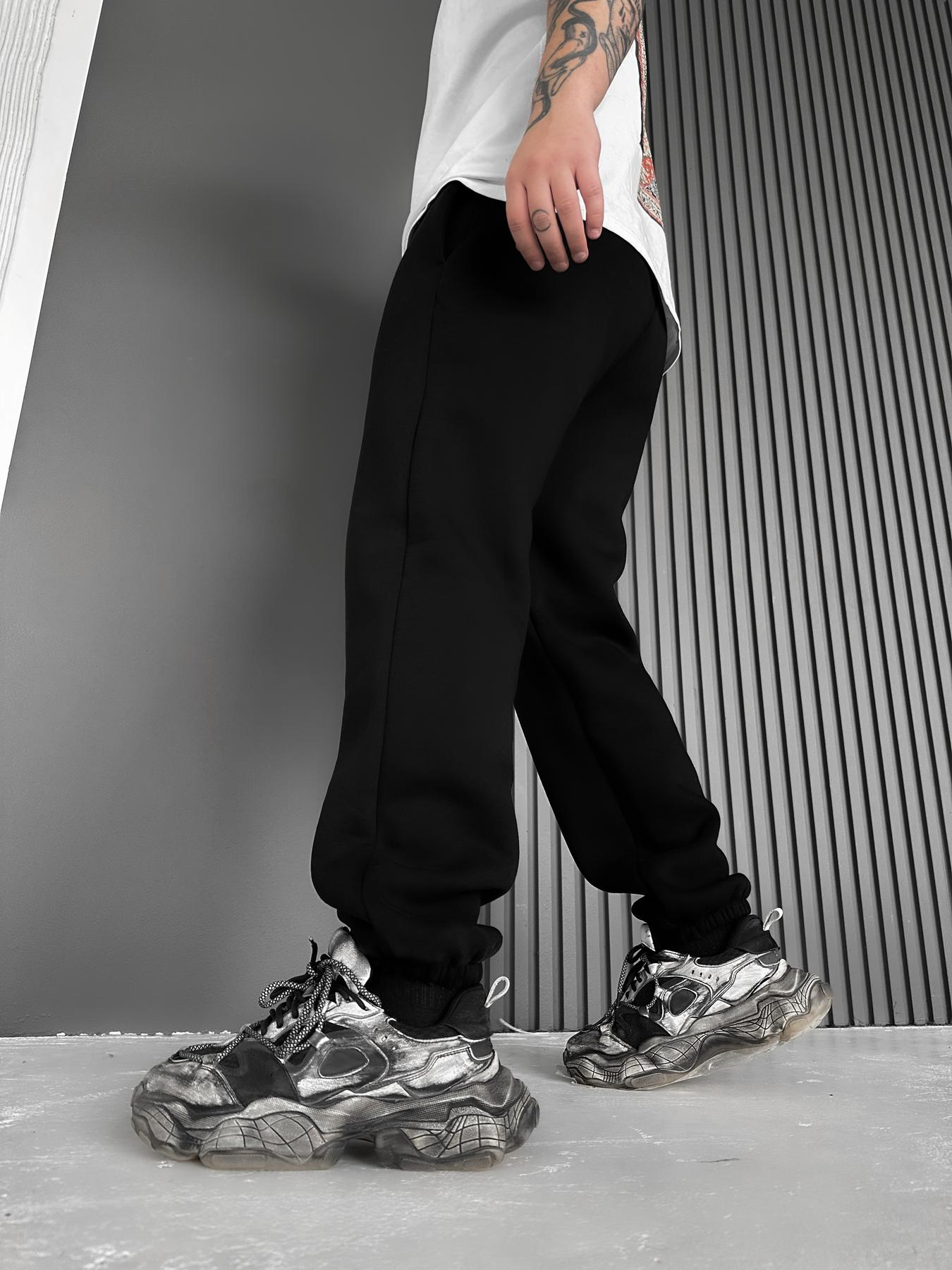 Black Fleece Pants