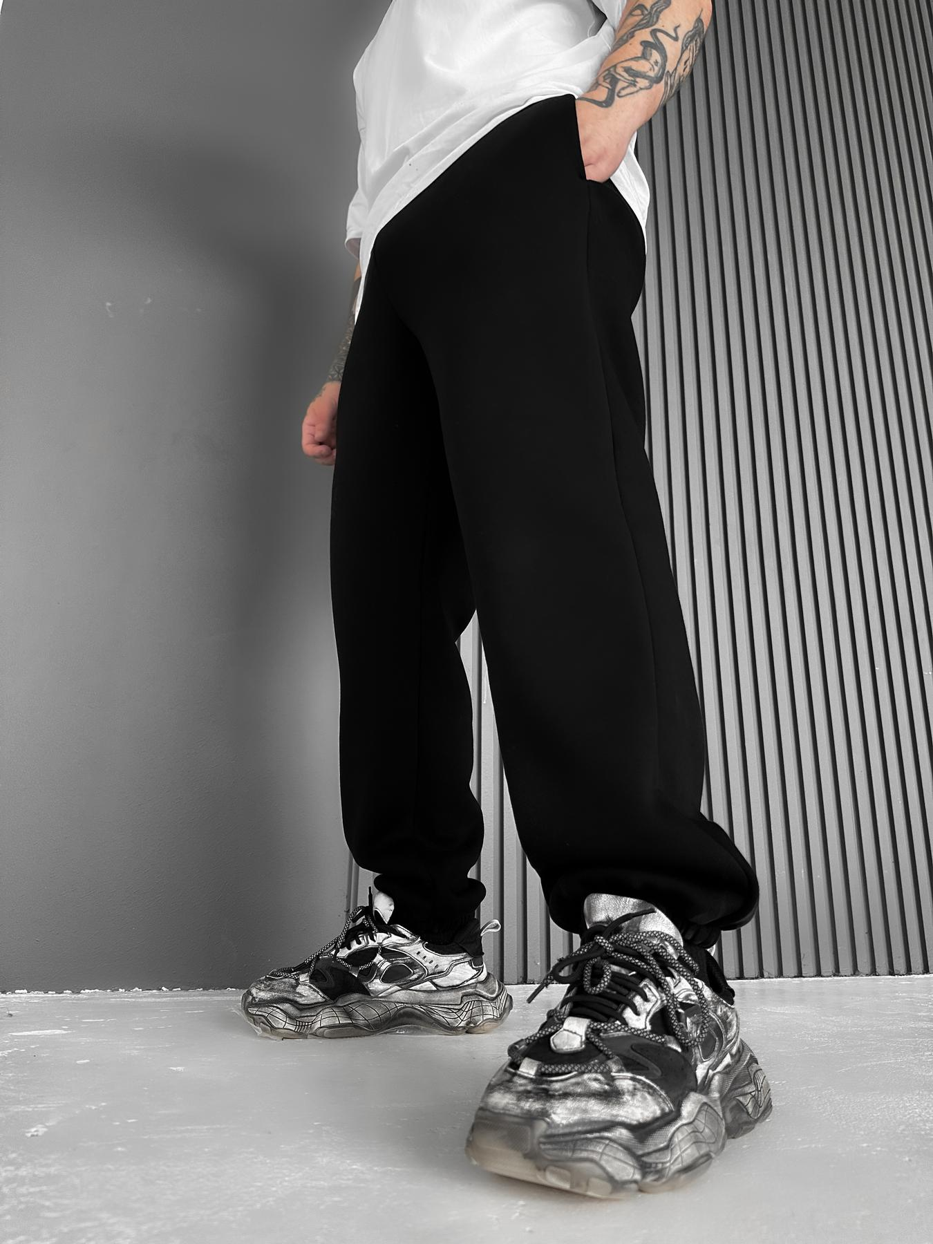Black Fleece Pants
