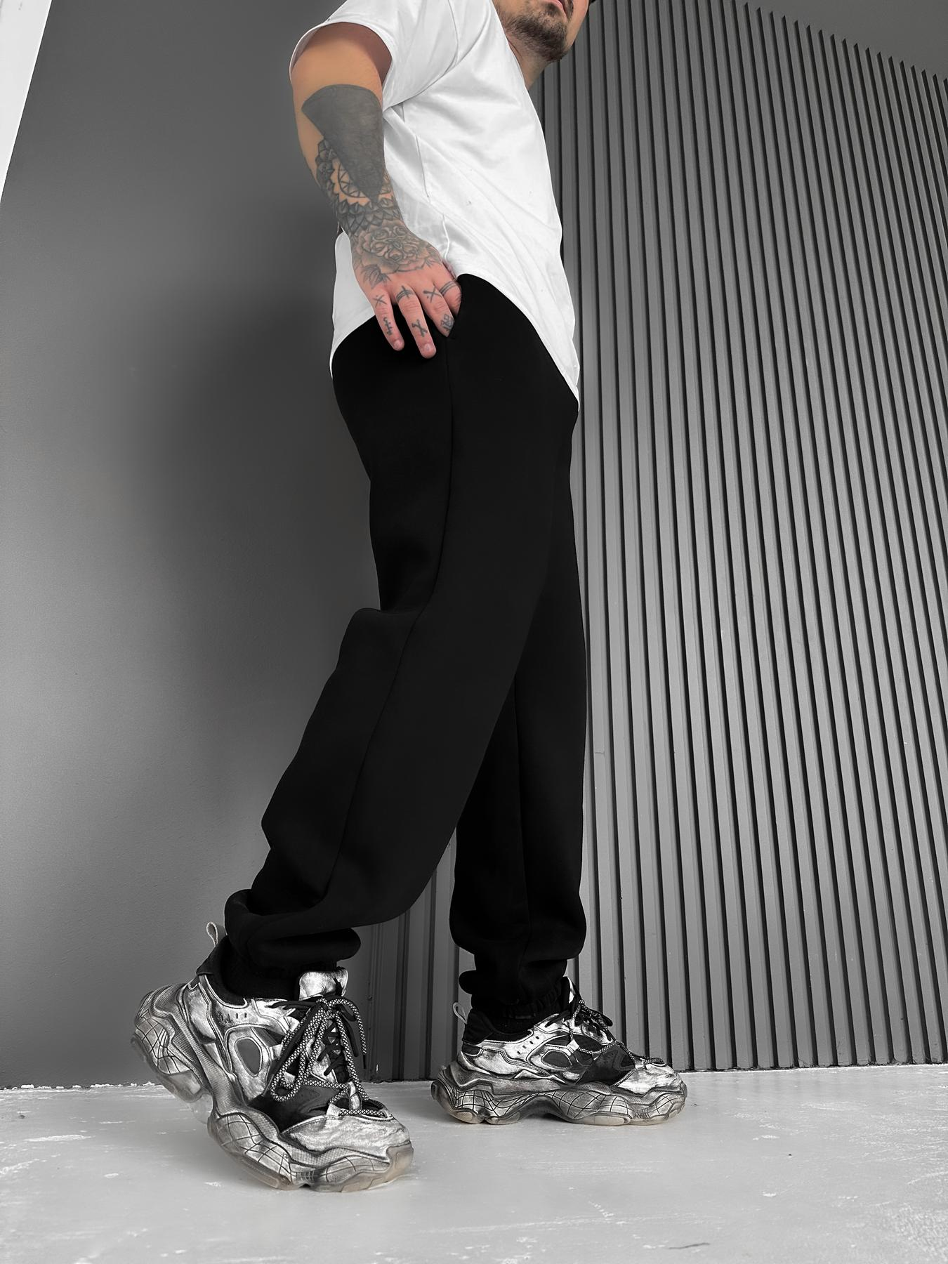Black Fleece Pants