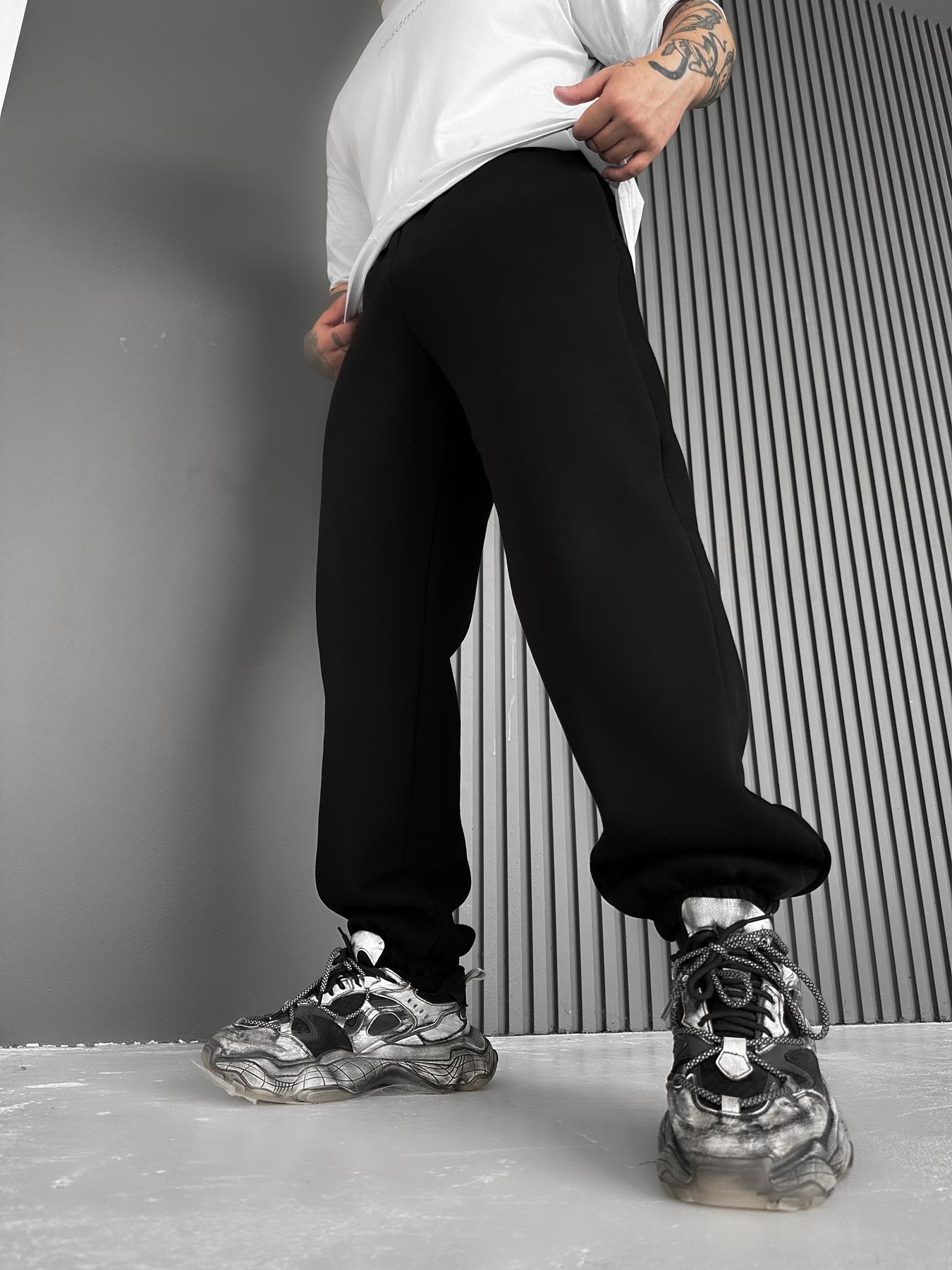 Black Fleece Pants