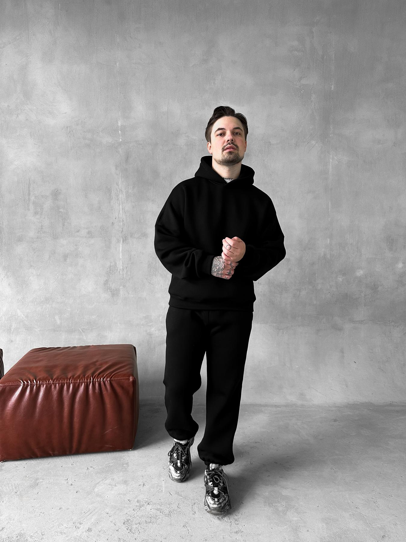 Black Hoodie Suit