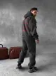 Худі штани графіт text me - Фото 6