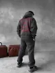Худі штани графіт text me - Фото 1