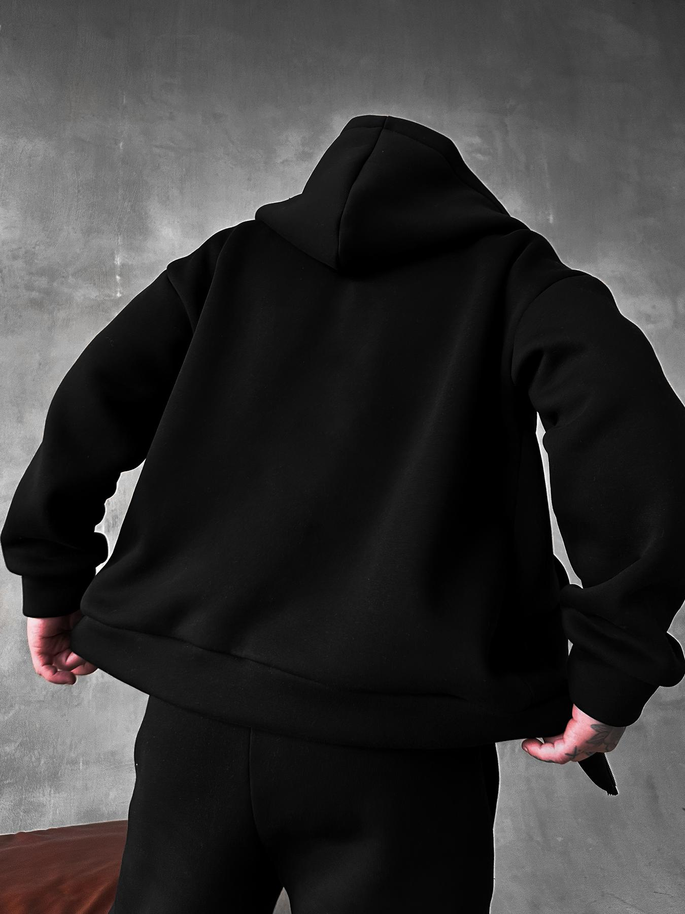 Black Zip Suit