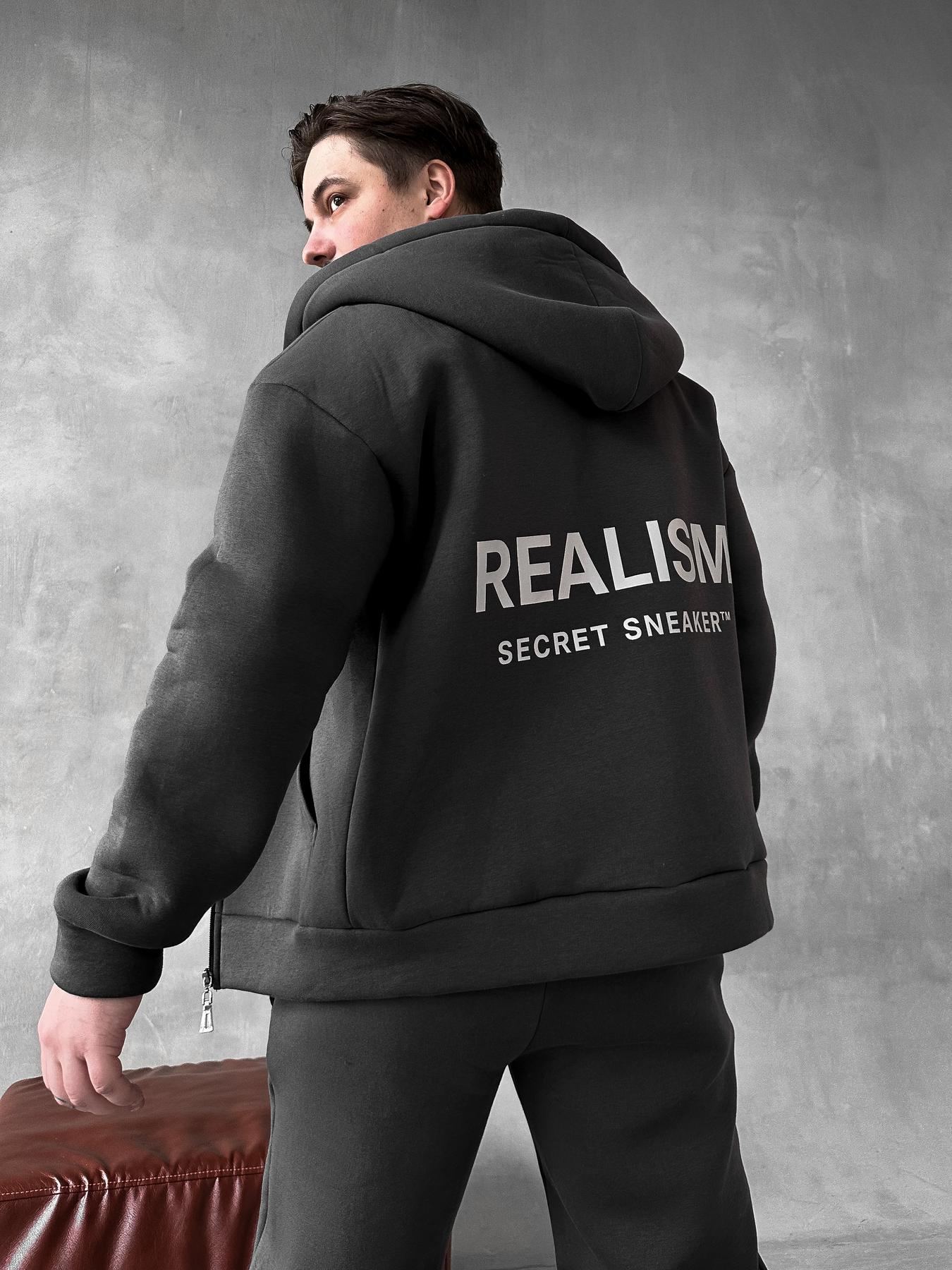 Realism Print Suit (Graphite)