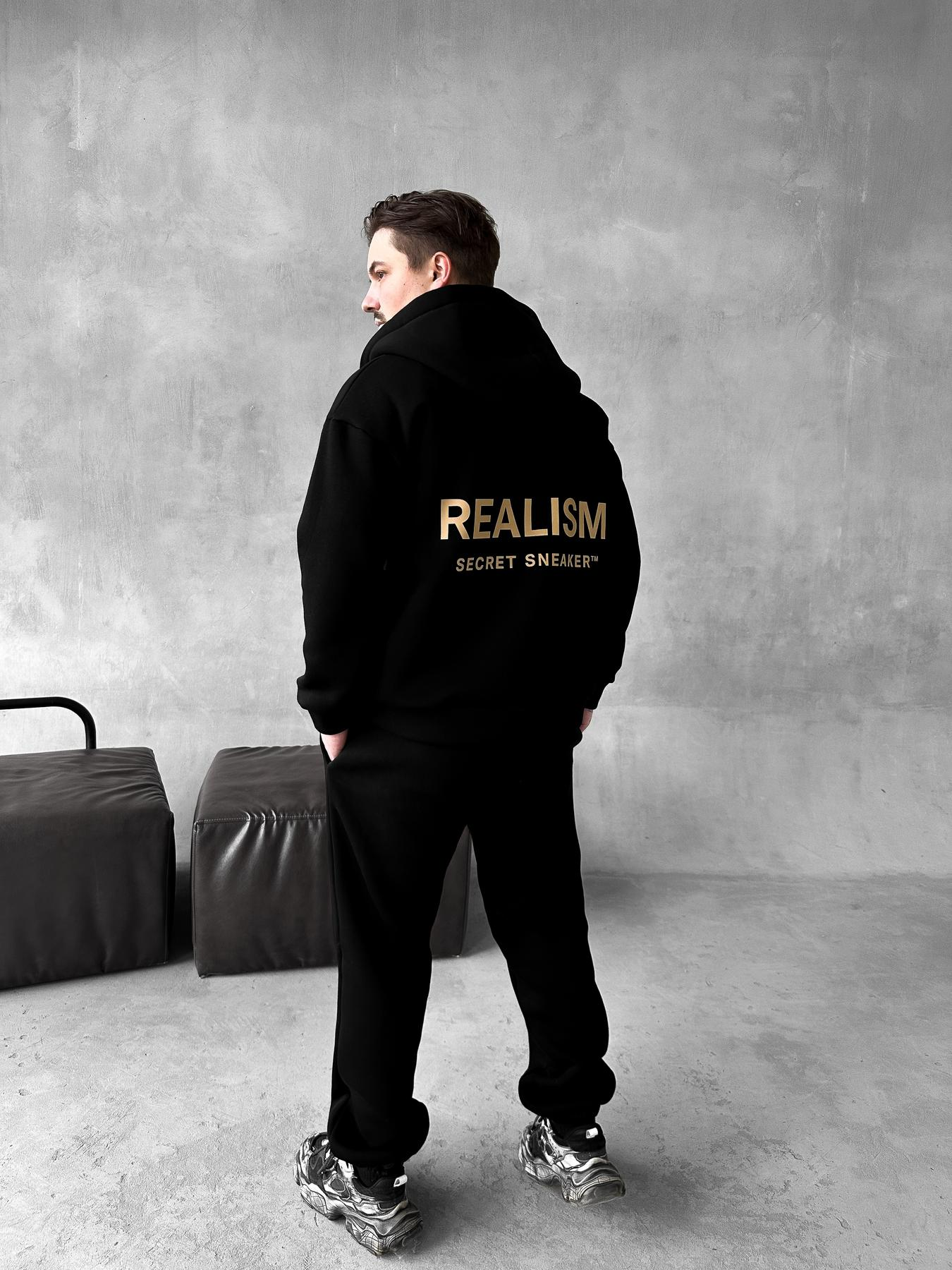 Realism Print Suit (Black Base)