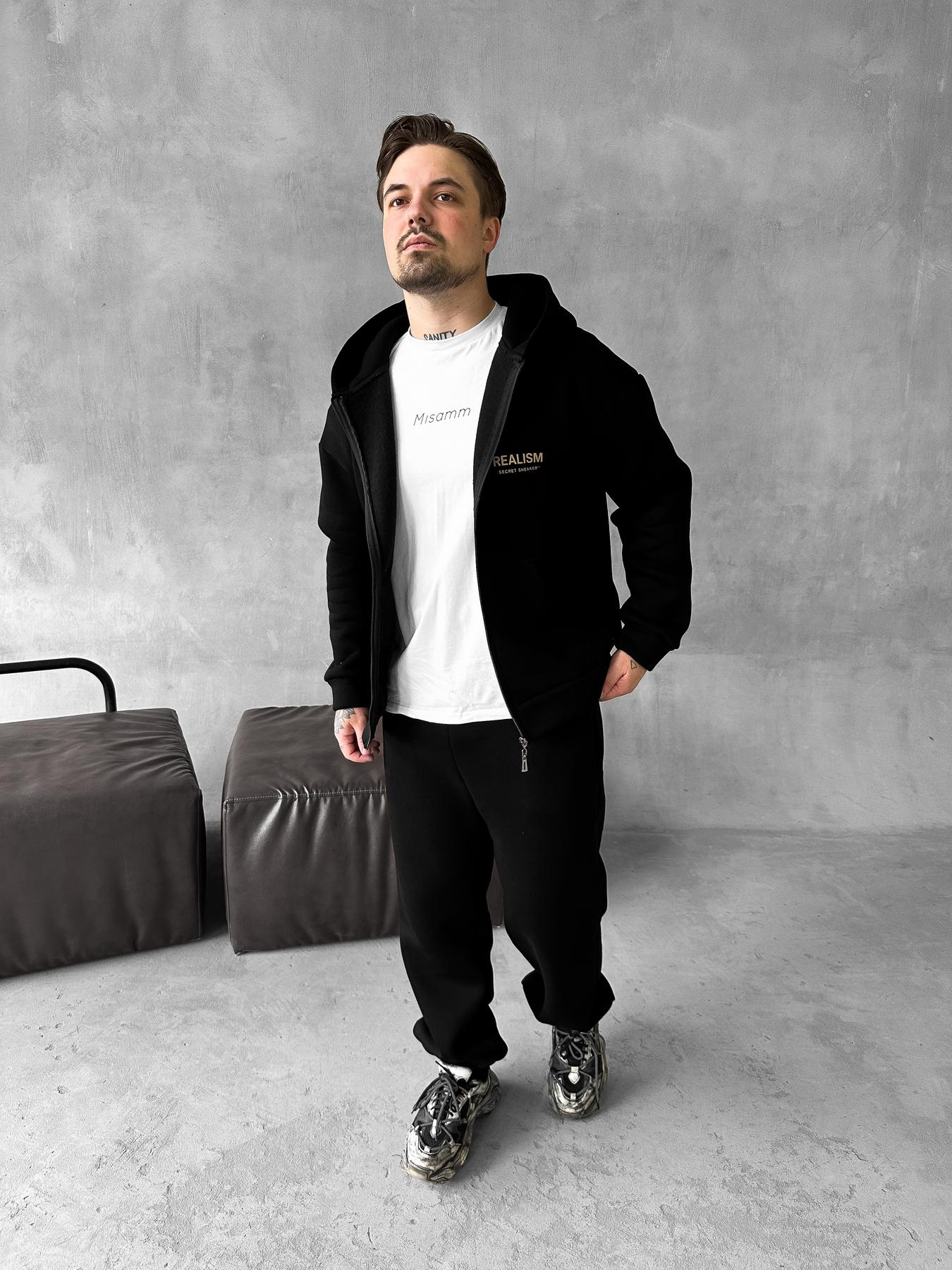 Realism Print Suit (Black Base)