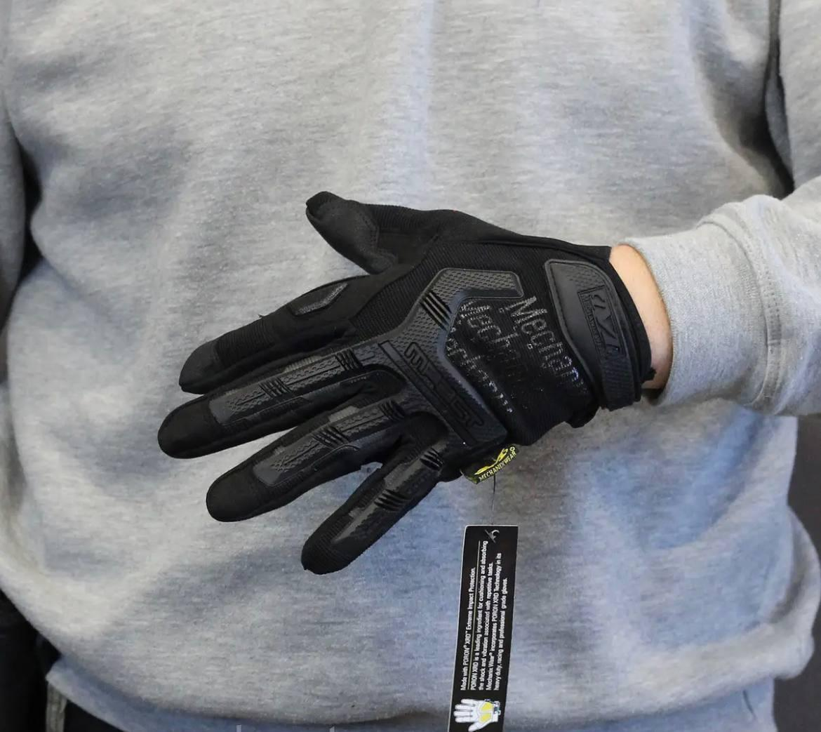 рукавиці палі чорні Mechanix M-Pact