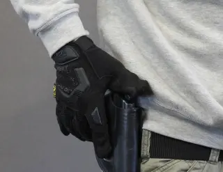 рукавиці палі чорні Mechanix M-Pact