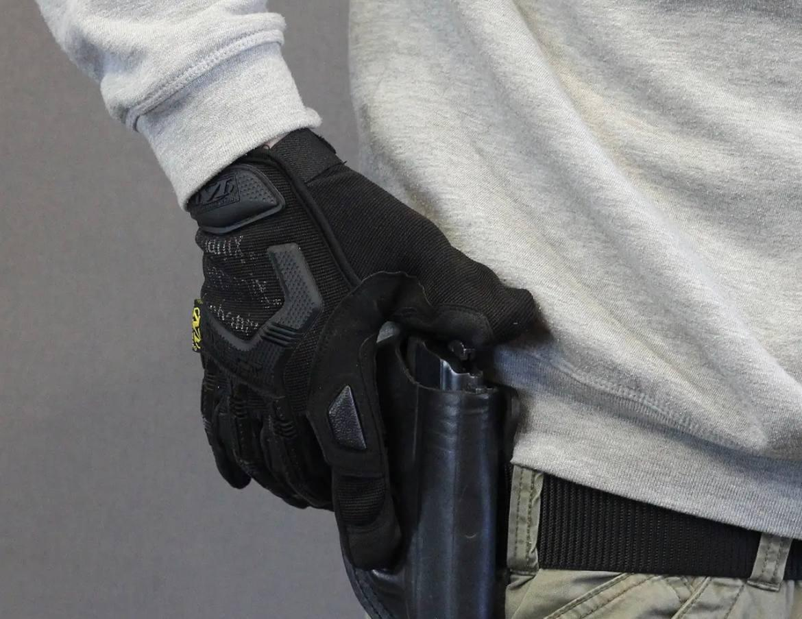 рукавиці палі чорні Mechanix M-Pact