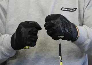 рукавиці палі чорні Mechanix M-Pact