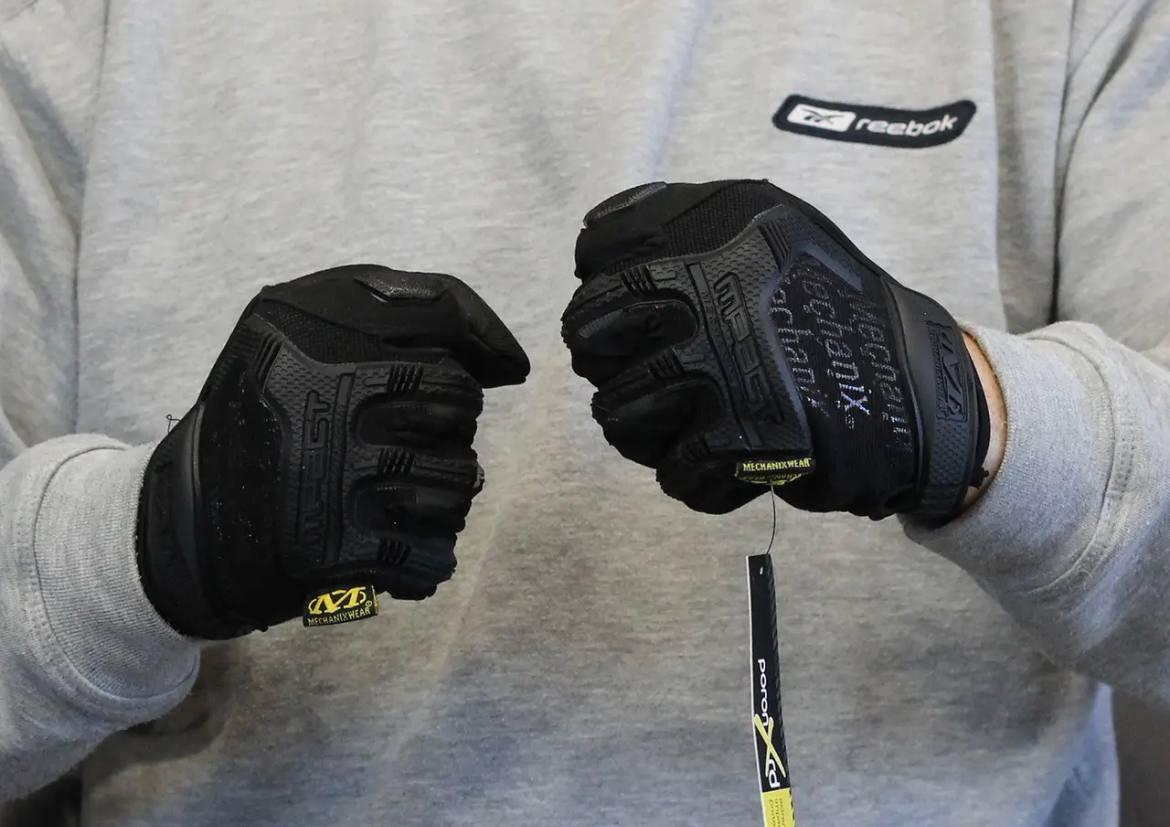 рукавиці палі чорні Mechanix M-Pact