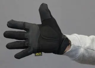 рукавиці палі чорні Mechanix M-Pact
