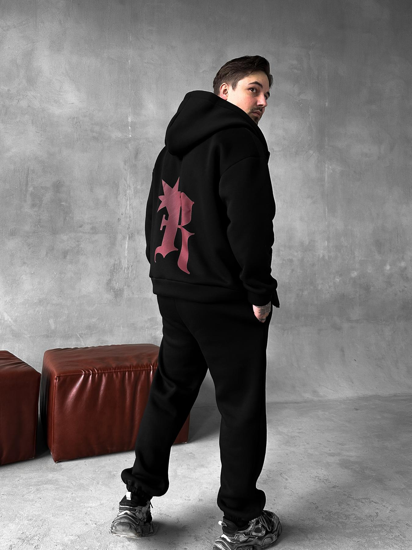Suit Print R (Black Base)