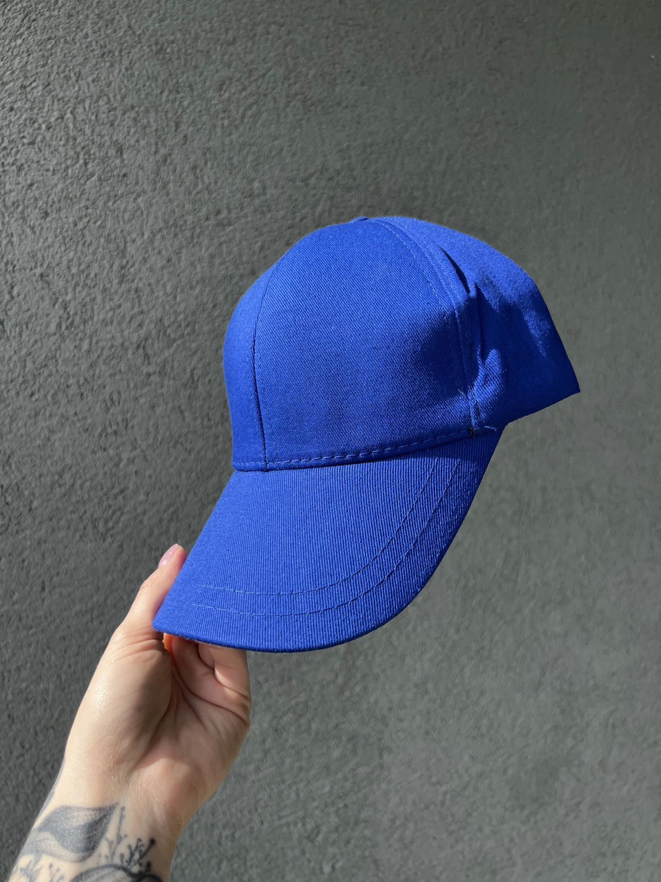 Базовая кепка "MyCap" Intruder синяя